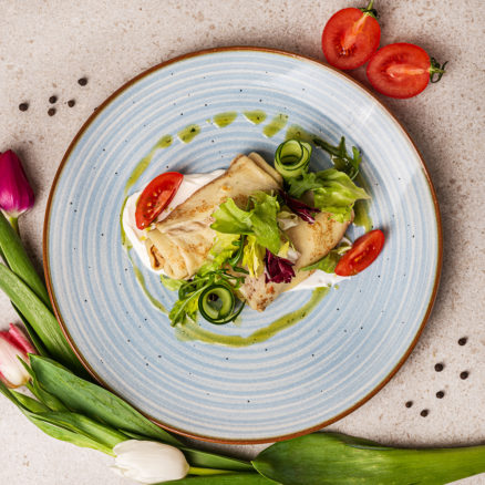 Млинці з курячим пате